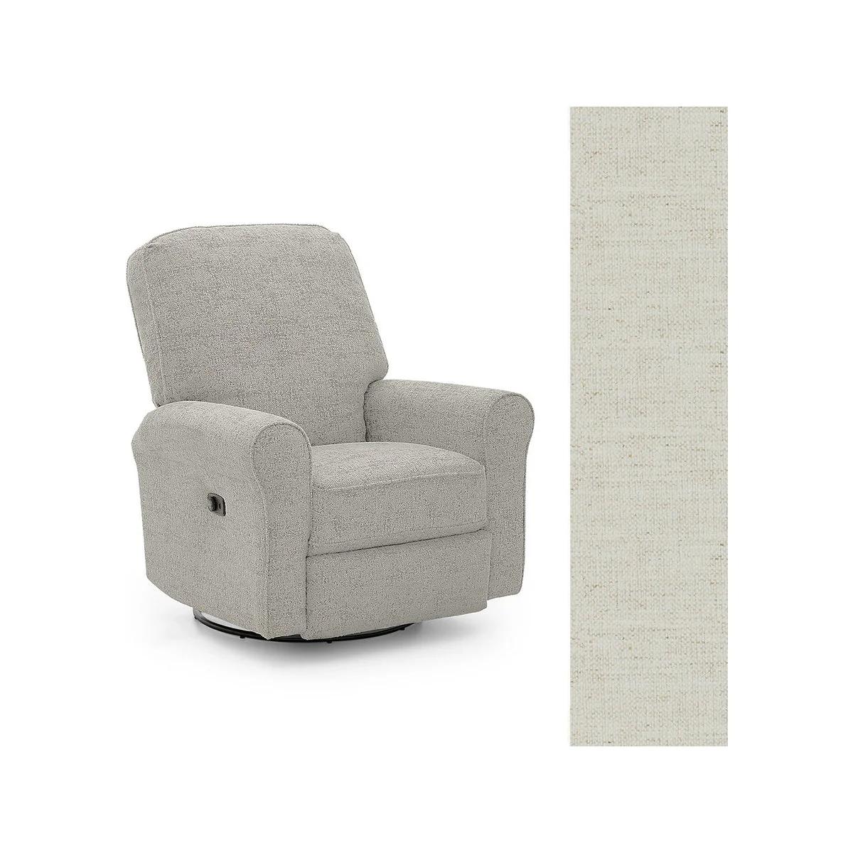 Storytime by Best Chairs Josey Power Tilt Headrest Swivel glider Recliner - Image 98
