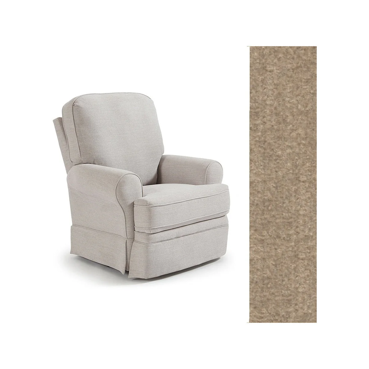 Storytime by Best Chairs Juliana Power Swivel Glider Recliner - Image 109