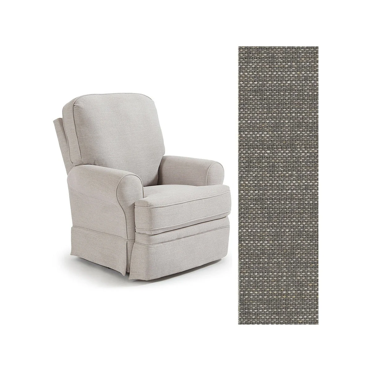 Storytime by Best Chairs Juliana Power Swivel Glider Recliner - Image 120