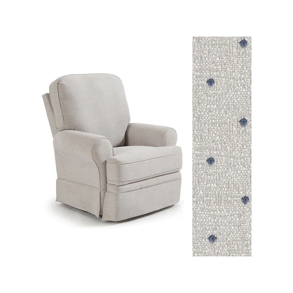 Storytime by Best Chairs Juliana Power Swivel Glider Recliner - Image 124