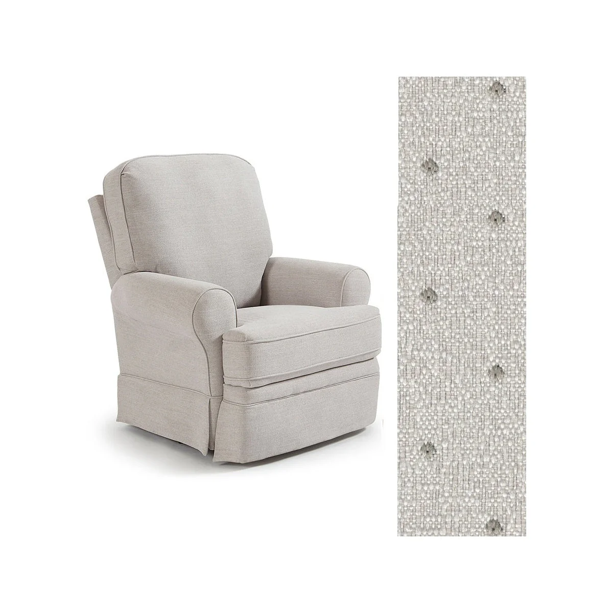 Storytime by Best Chairs Juliana Power Swivel Glider Recliner - Image 125