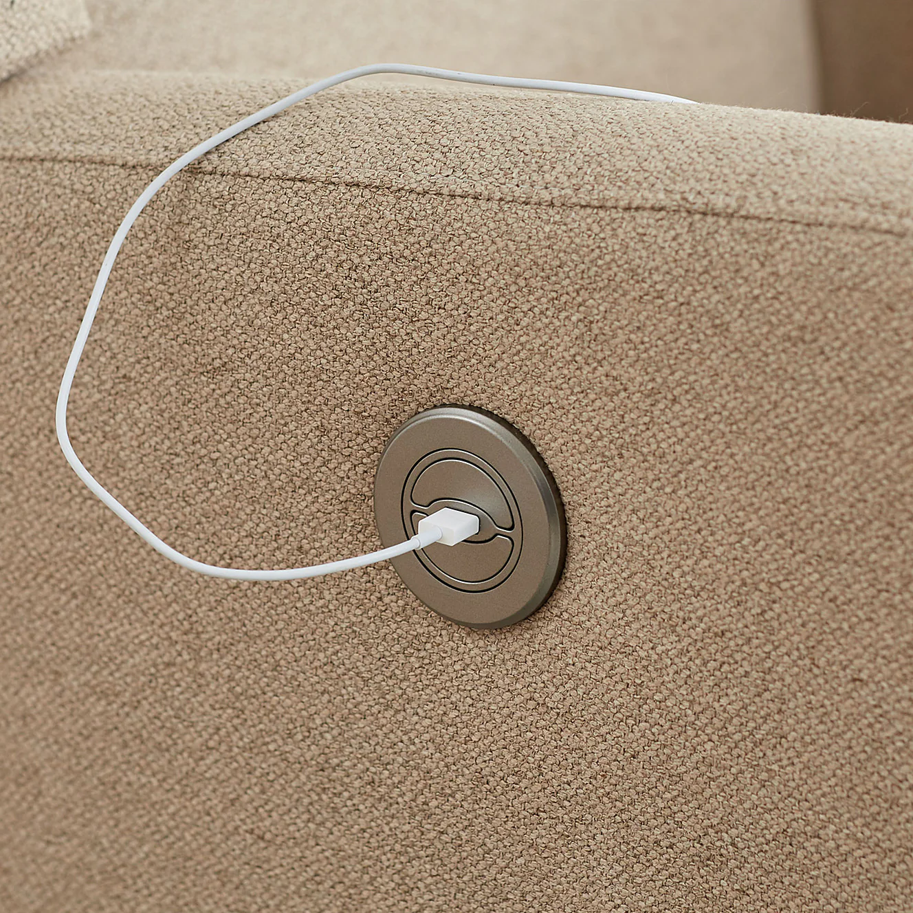 Storytime by Best Chairs Juliana Power Swivel Glider Recliner - Image 4