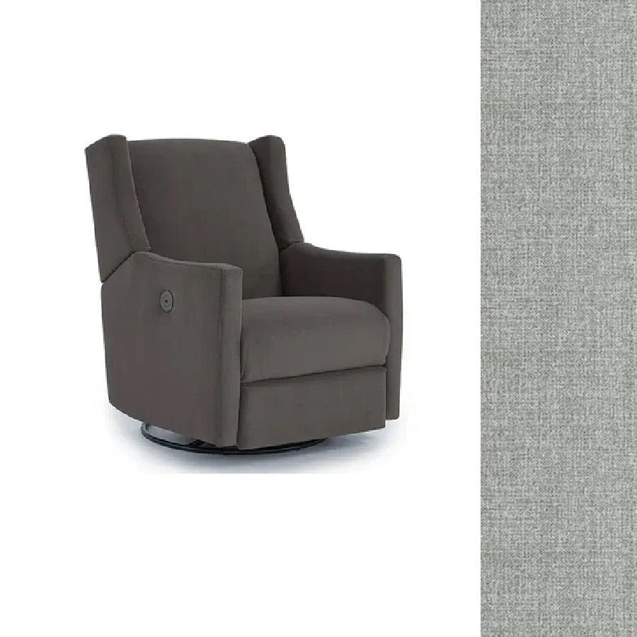 Storytime by Best Chairs Lillian Power Swivel Glider Recliner - Image 13