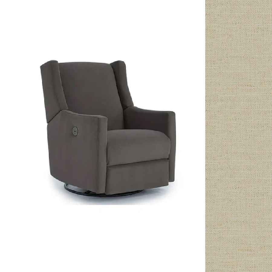 Storytime by Best Chairs Lillian Power Swivel Glider Recliner - Image 18