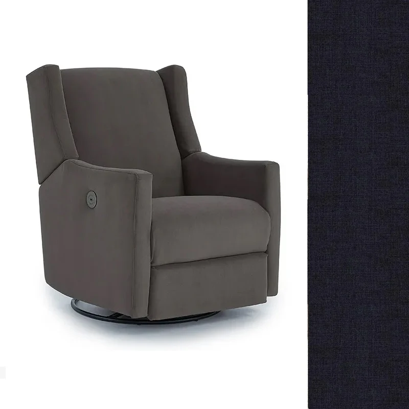 Storytime by Best Chairs Lillian Power Swivel Glider Recliner - Image 23