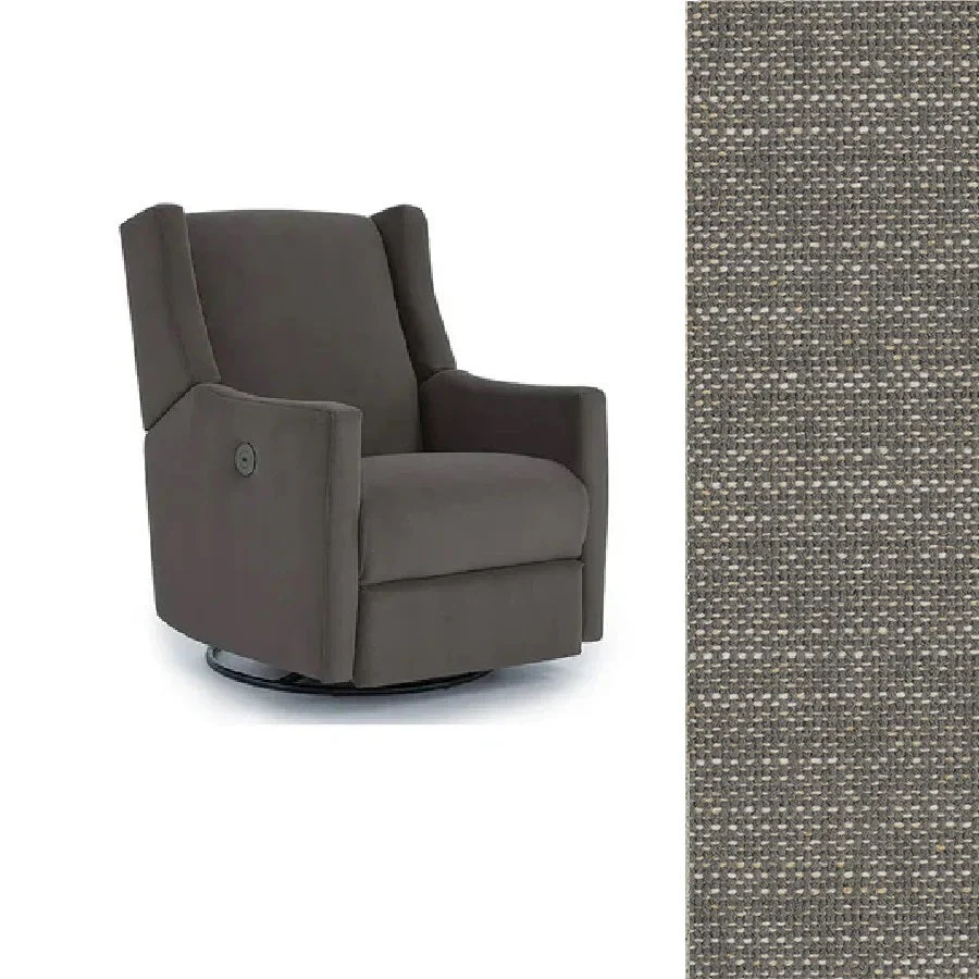 Storytime by Best Chairs Lillian Power Swivel Glider Recliner - Image 40