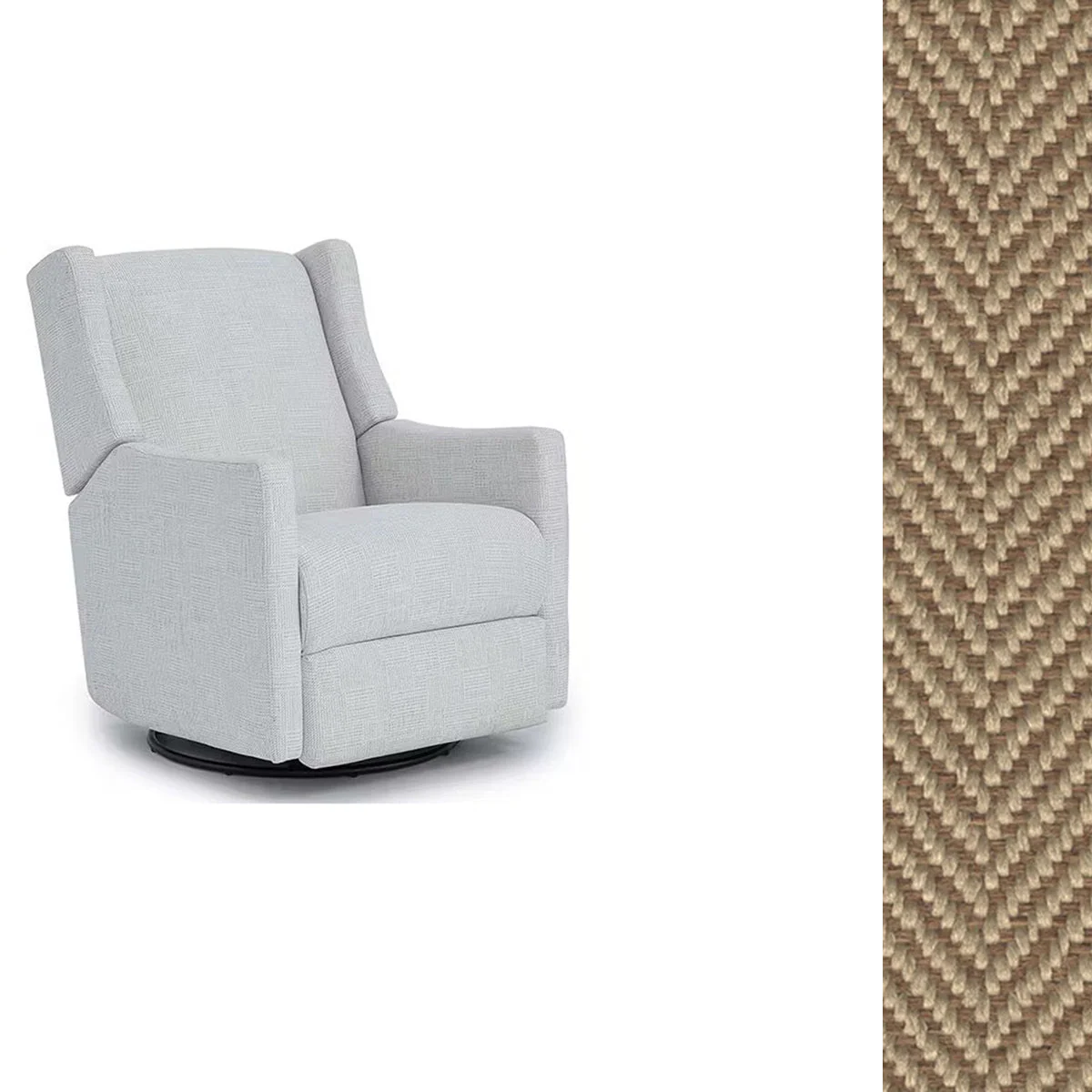 Storytime by Best Chairs Lillian Swivel Glider Recliner - Image 102
