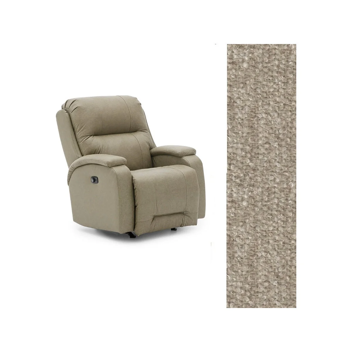 Storytime by Best Chairs Maverly Power Cozzia Swivel Glider Recliner w/ Heat & Massage - Image 43