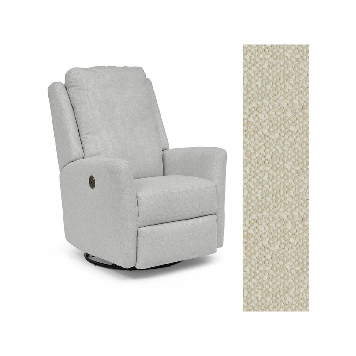 Storytime by Best Chairs Heatherly Power Swivel Glider Recliner - Image 103