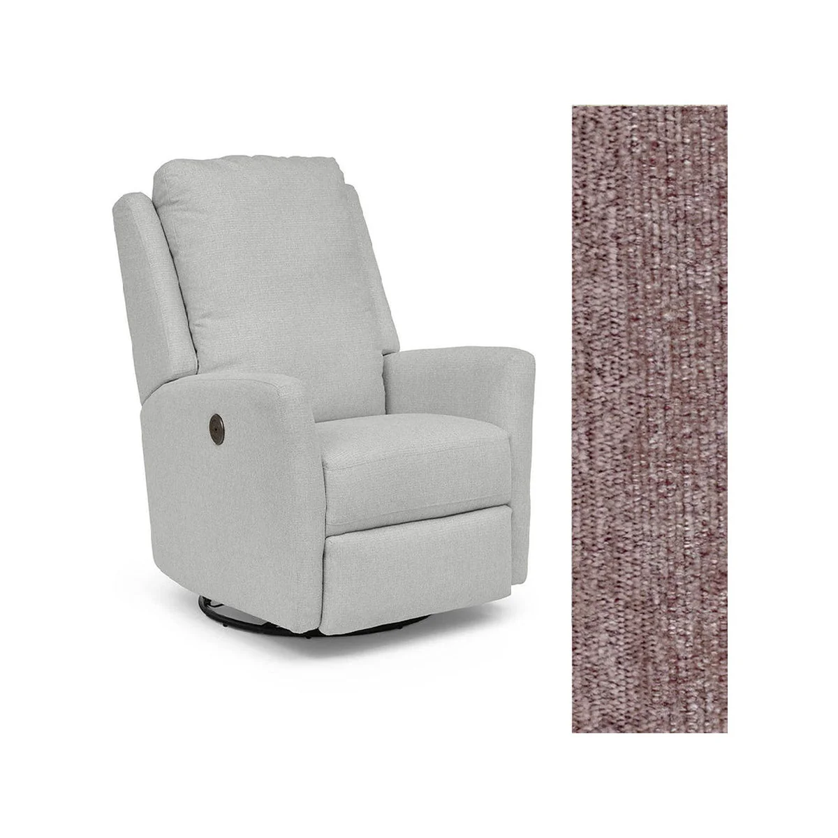 Storytime by Best Chairs Heatherly Power Swivel Glider Recliner - Image 105