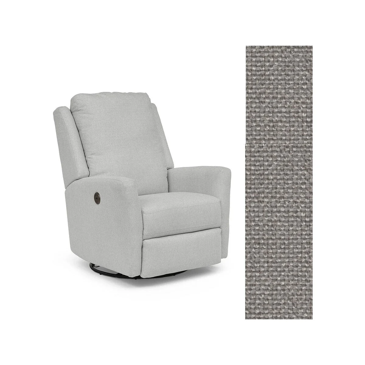 Storytime by Best Chairs Heatherly Power Swivel Glider Recliner - Image 110