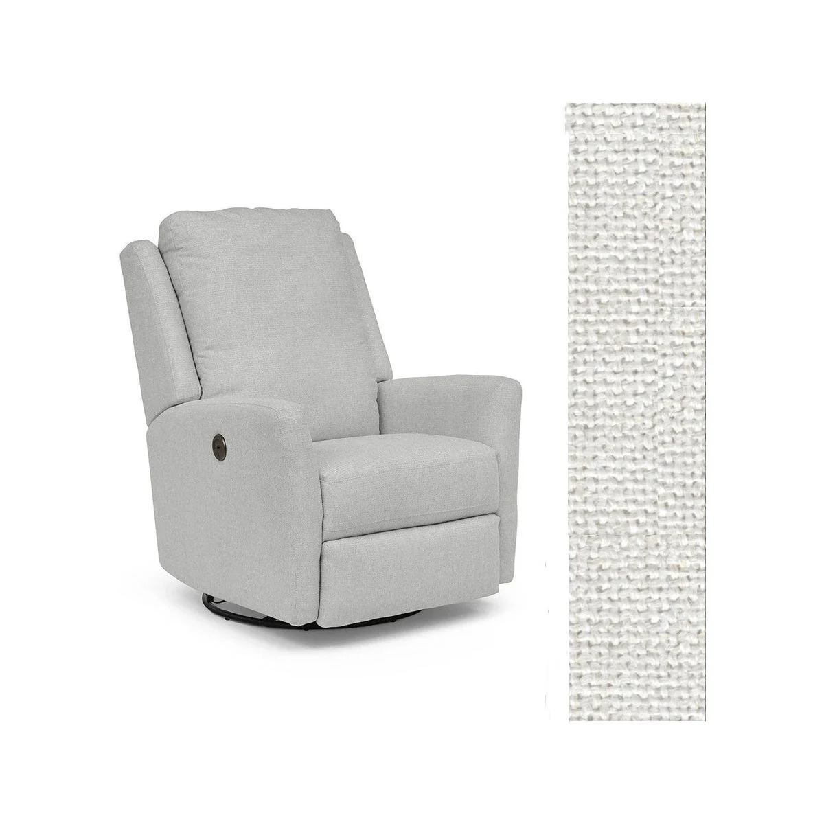 Storytime by Best Chairs Heatherly Power Swivel Glider Recliner - Image 111