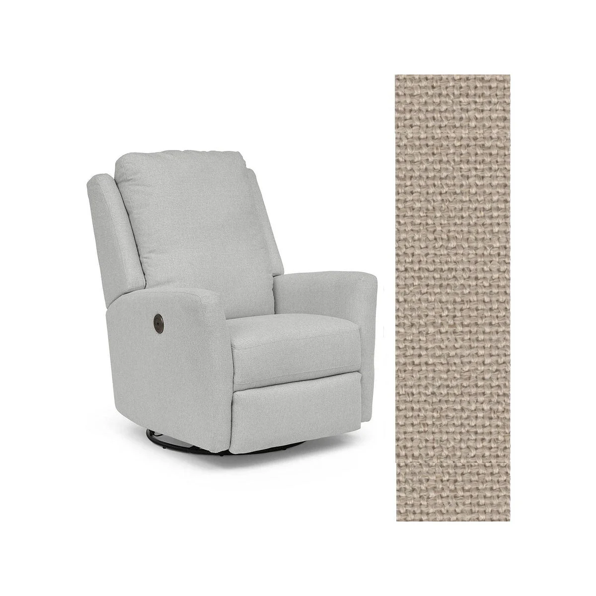 Storytime by Best Chairs Heatherly Power Swivel Glider Recliner - Image 113
