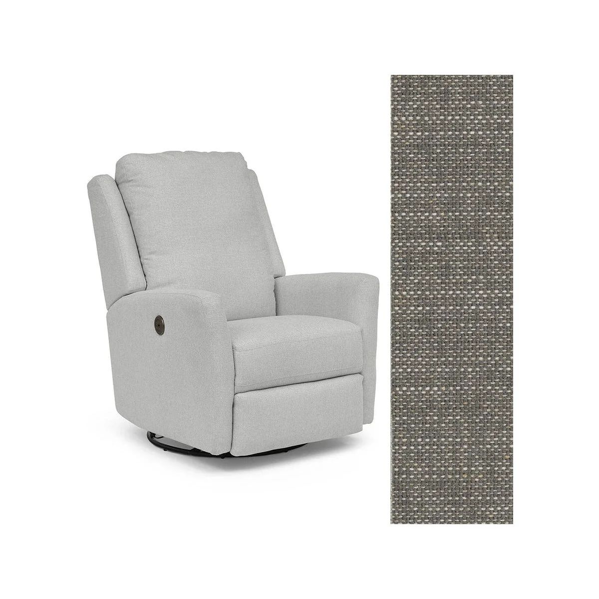 Storytime by Best Chairs Heatherly Power Swivel Glider Recliner - Image 119