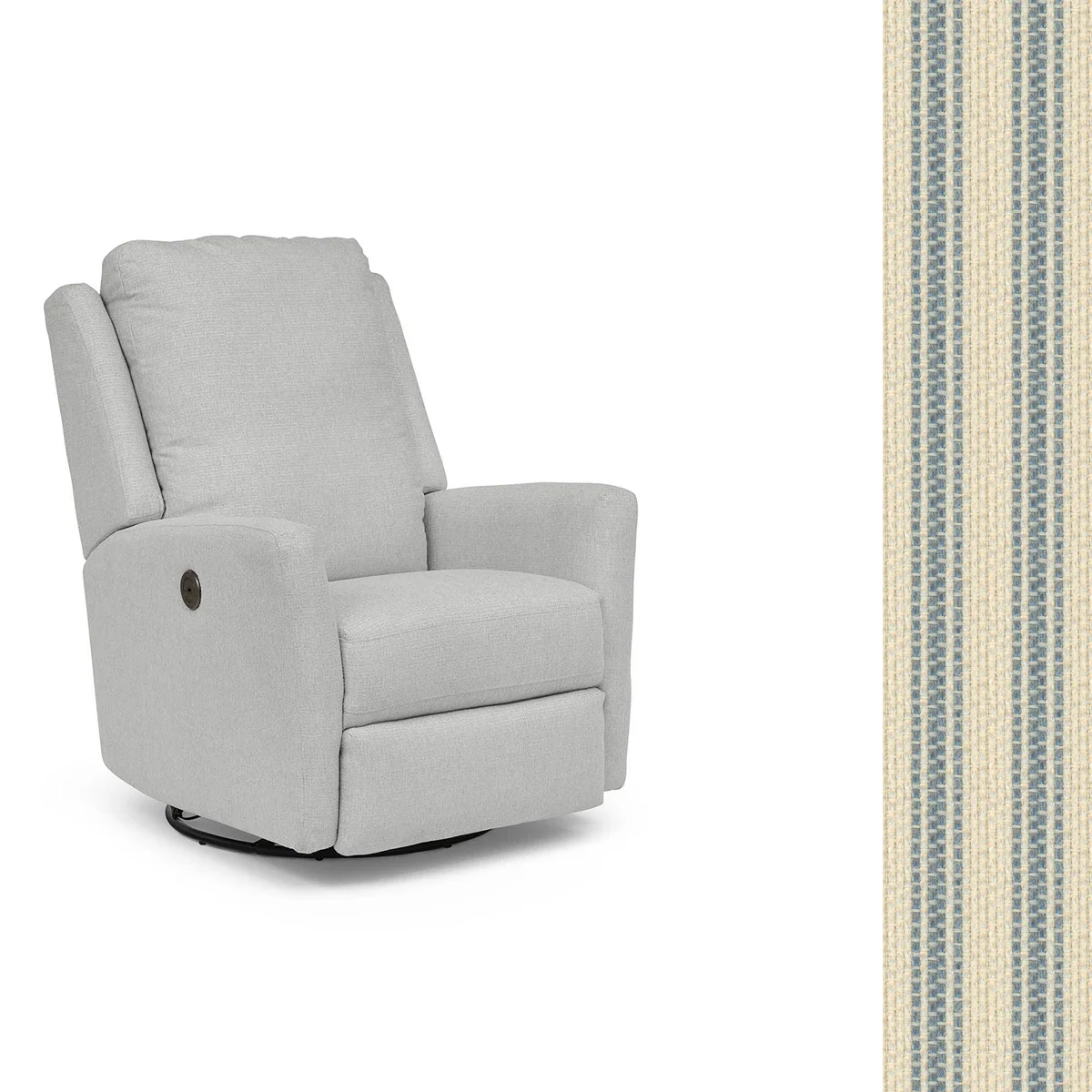 Storytime by Best Chairs Heatherly Power Swivel Glider Recliner - Image 128