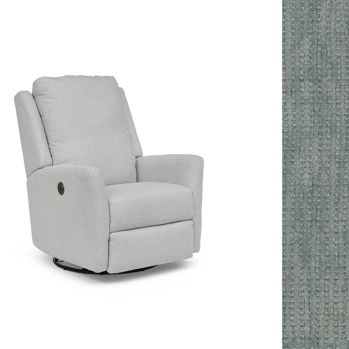Storytime by Best Chairs Heatherly Power Swivel Glider Recliner - Image 137