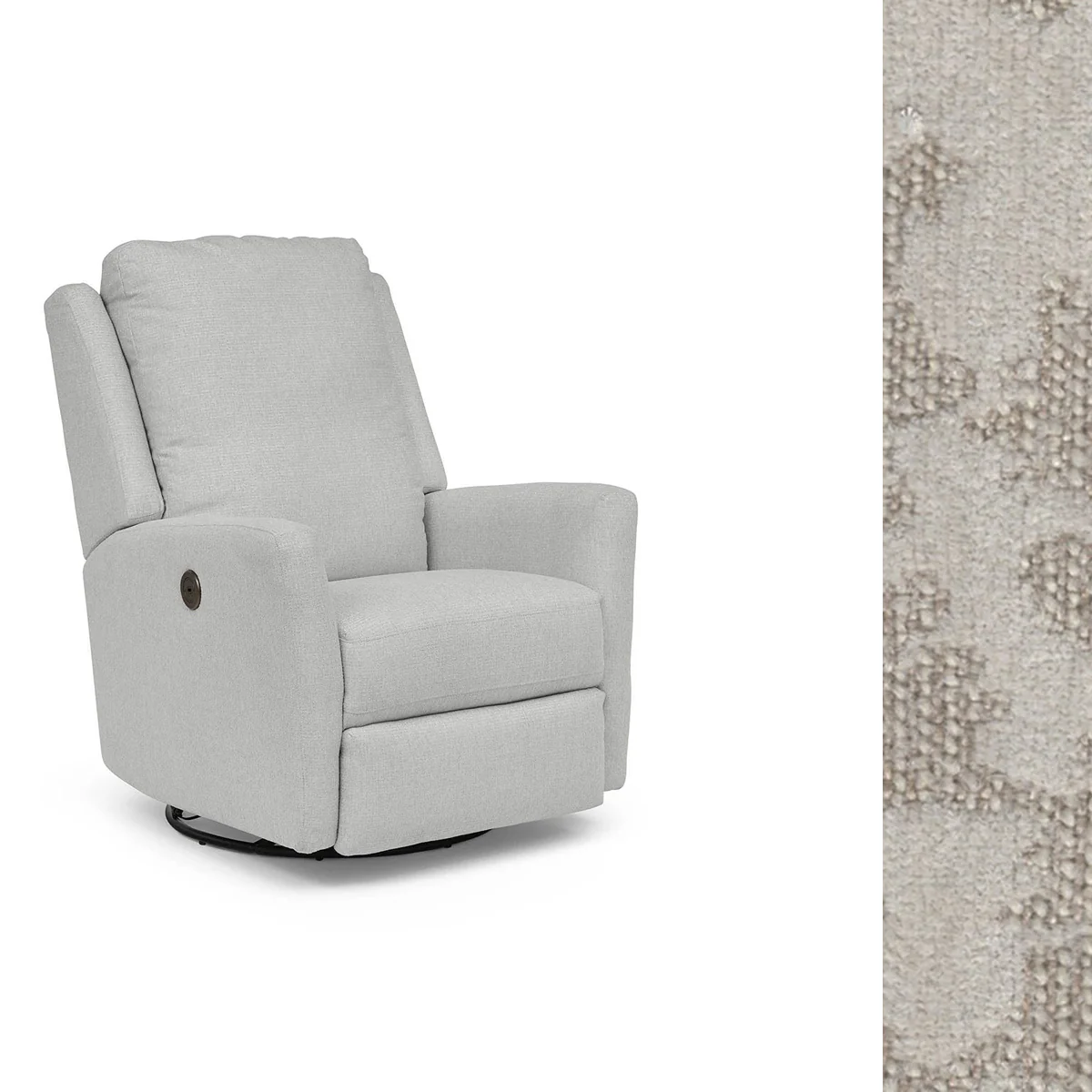 Storytime by Best Chairs Heatherly Power Swivel Glider Recliner - Image 145