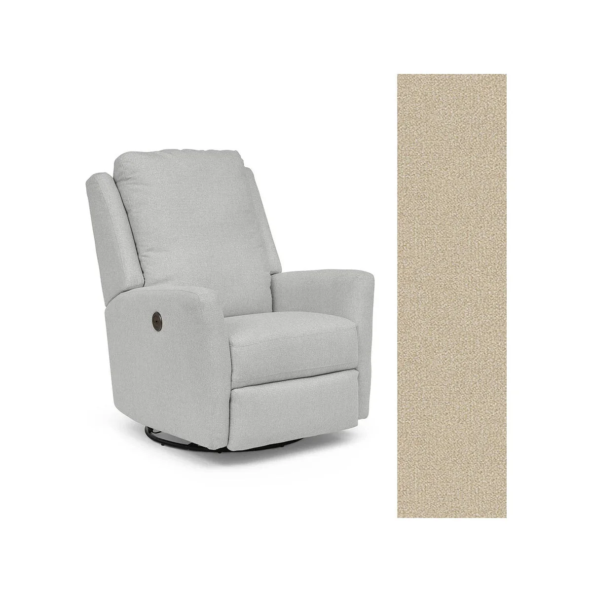 Storytime by Best Chairs Heatherly Power Swivel Glider Recliner - Image 81