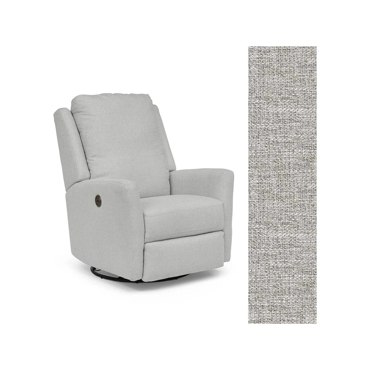 Storytime by Best Chairs Heatherly Power Swivel Glider Recliner - Image 82