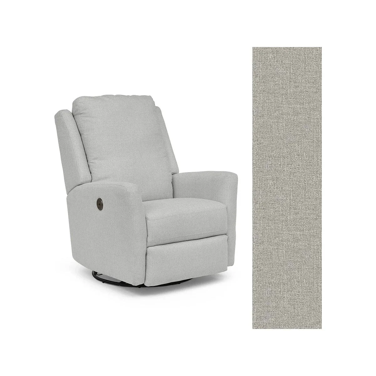 Storytime by Best Chairs Heatherly Power Swivel Glider Recliner - Image 86