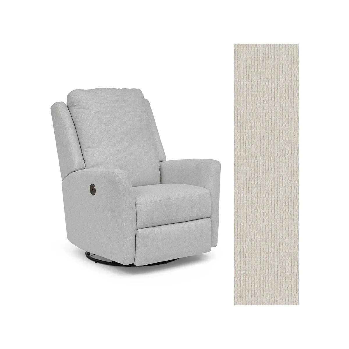 Storytime by Best Chairs Heatherly Power Swivel Glider Recliner - Image 93