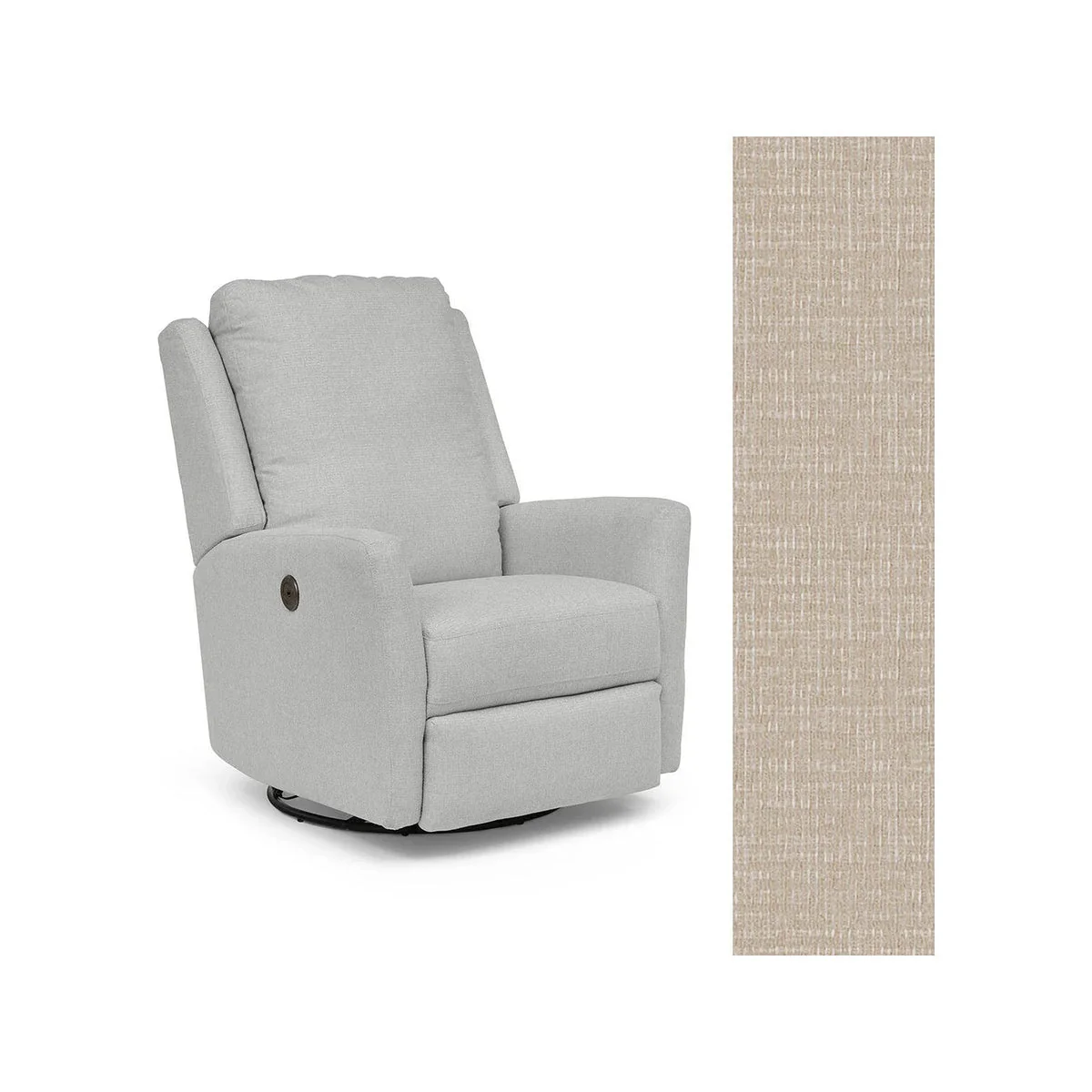 Storytime by Best Chairs Heatherly Power Swivel Glider Recliner - Image 94