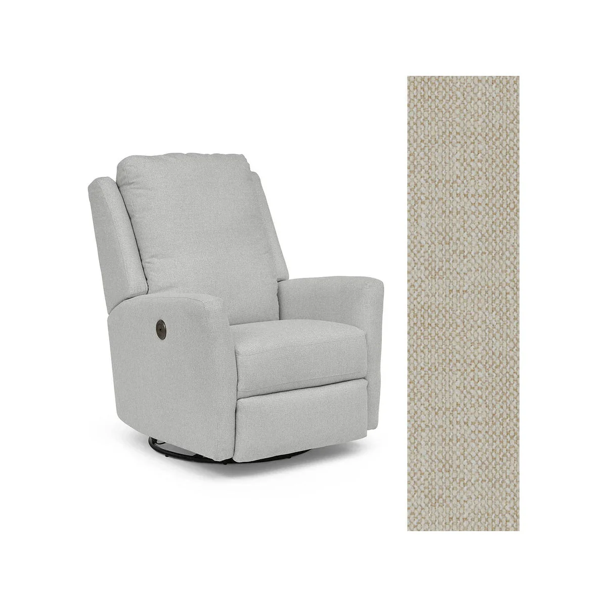 Storytime by Best Chairs Heatherly Power Swivel Glider Recliner - Image 95