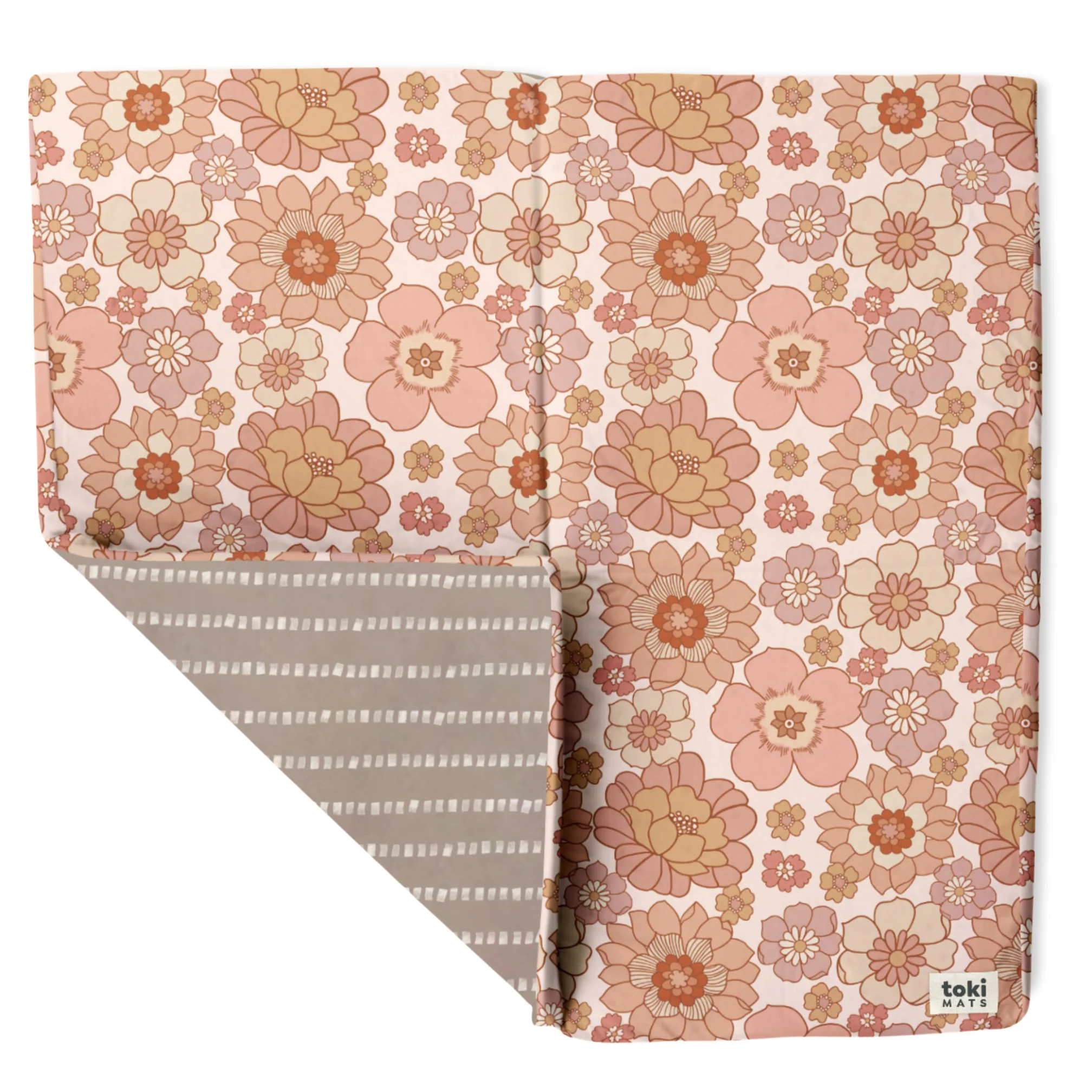 Toki Kids Blooms Organic Cotton Mat