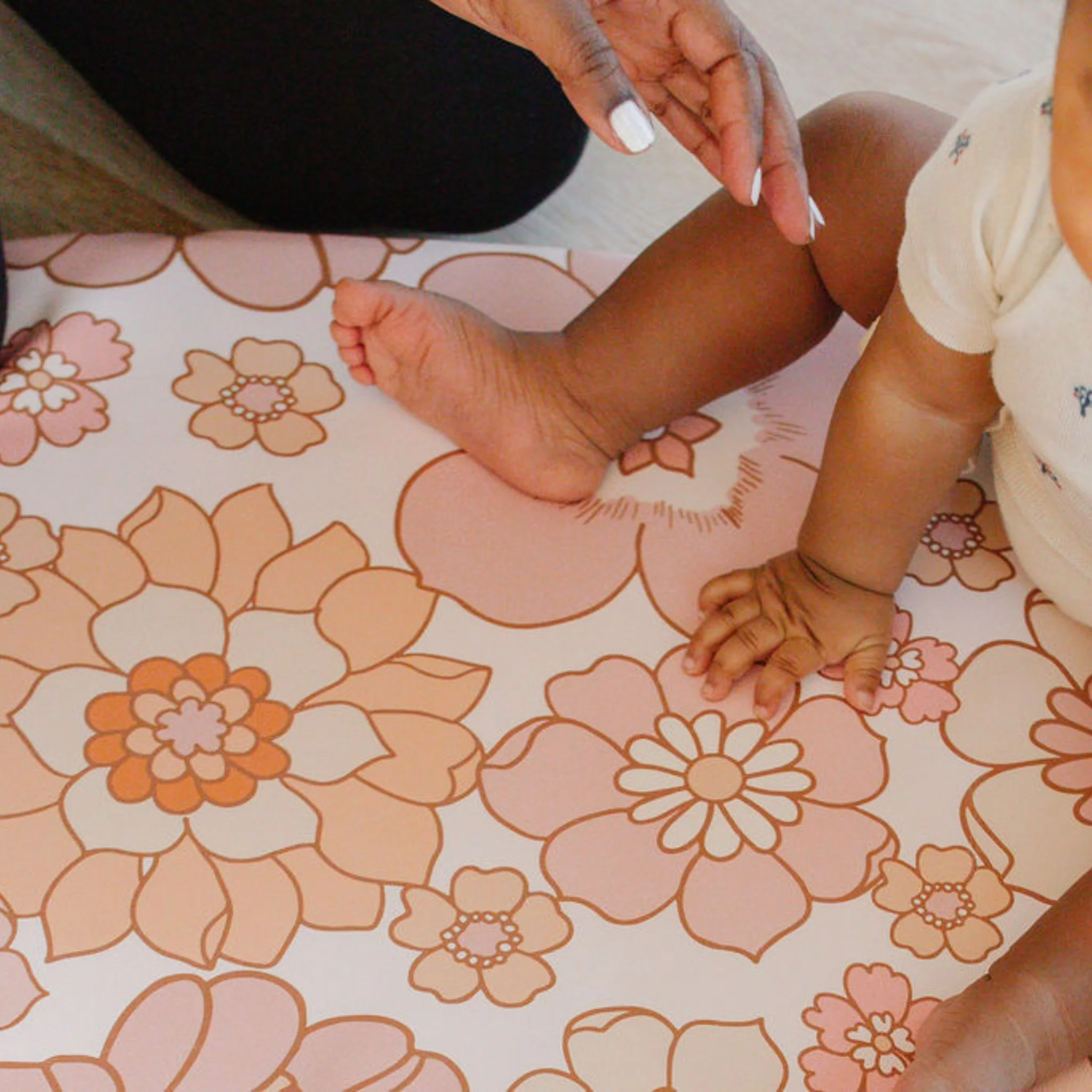 Toki Kids Blooms Vegan Leather Mat - Image 10