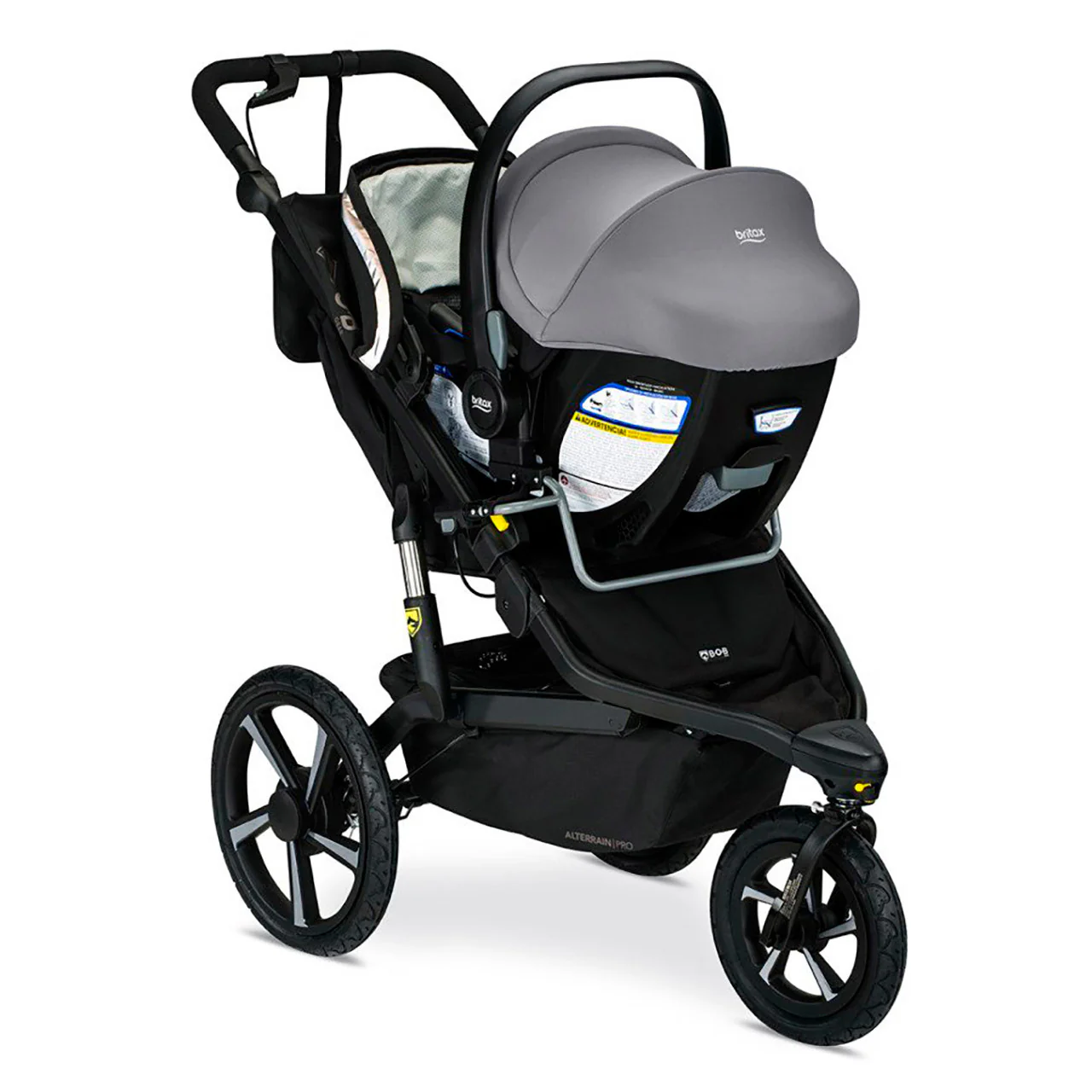 BOB Gear Single Jogging Stroller Adapter for Select Britax Infant Car Seats with ClickTight - Image 6