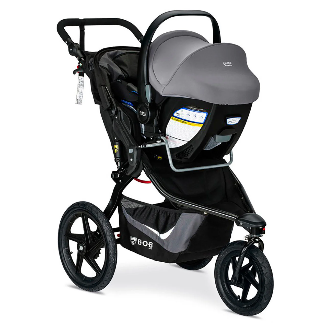 BOB Gear Single Jogging Stroller Adapter for Select Britax Infant Car Seats with ClickTight - Image 8