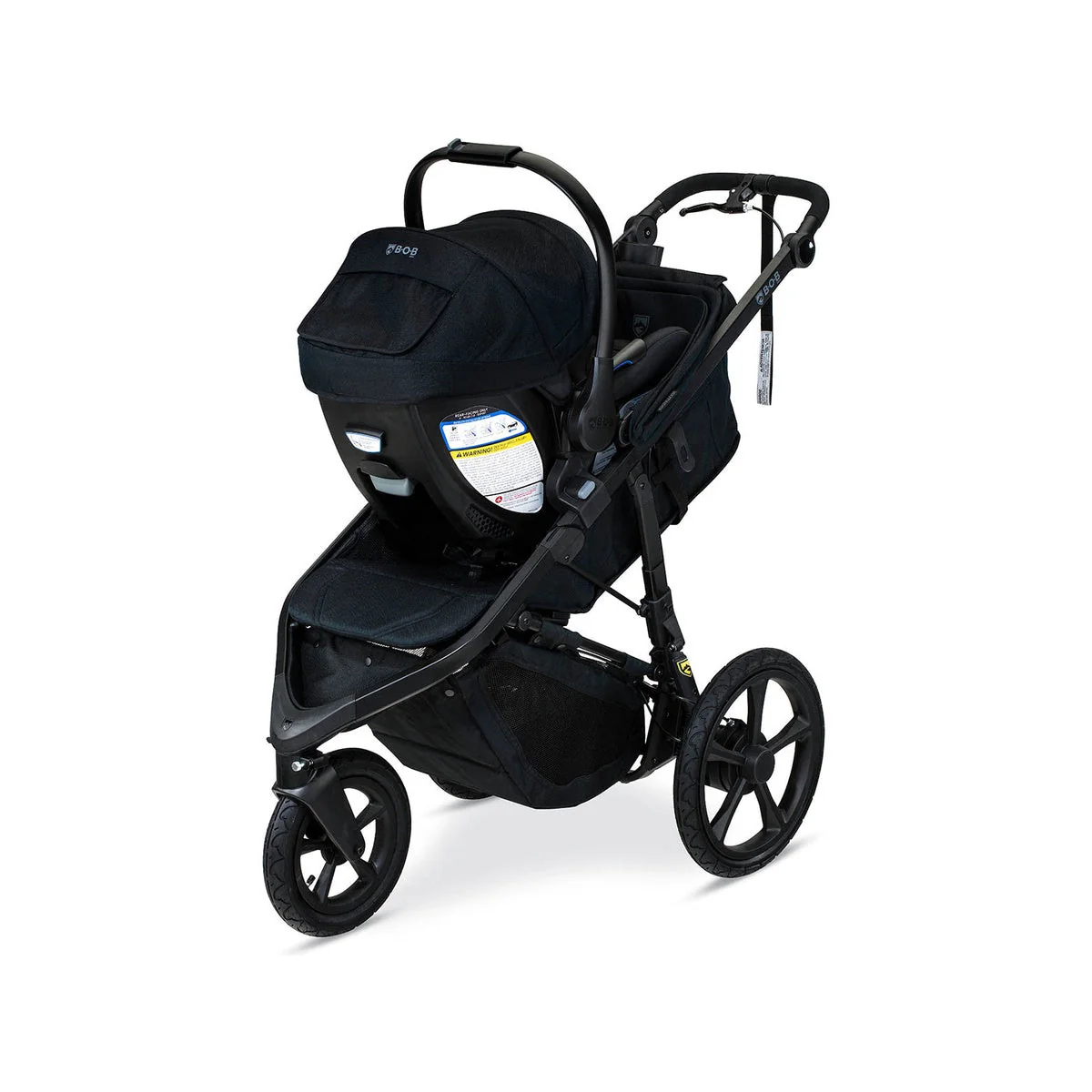 BOB Wayfinder Travel System, Infant Car Seat and Stroller Combo ClickTight in Nightfall - Image 13
