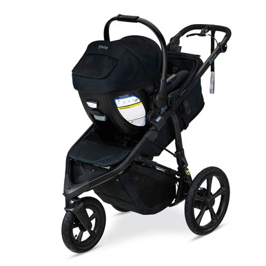 BOB Wayfinder Travel System, Infant Car Seat and Stroller Combo ClickTight in Nightfall - Image 2