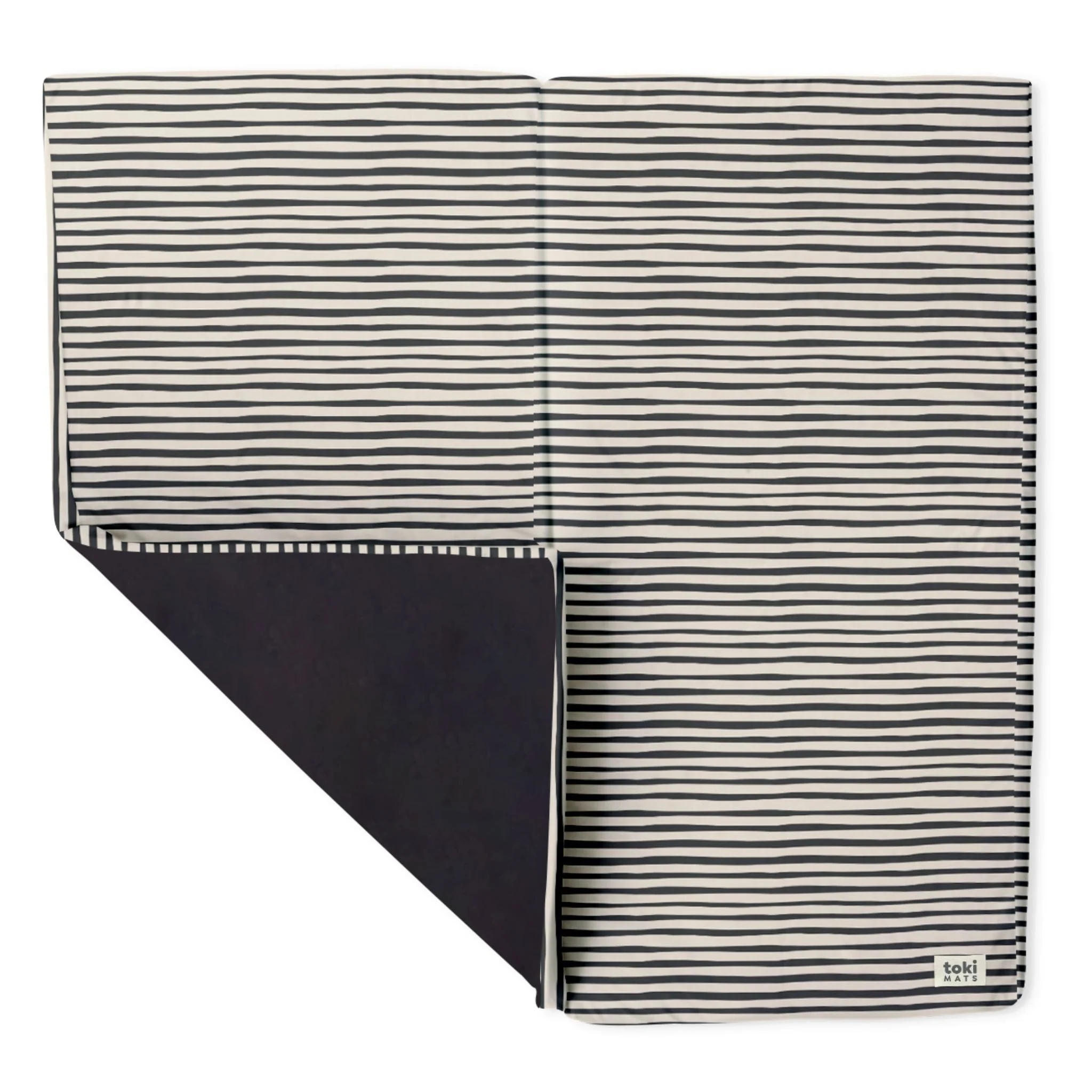 Toki Kids Bold Stripe Organic Cotton Mat - Image 7