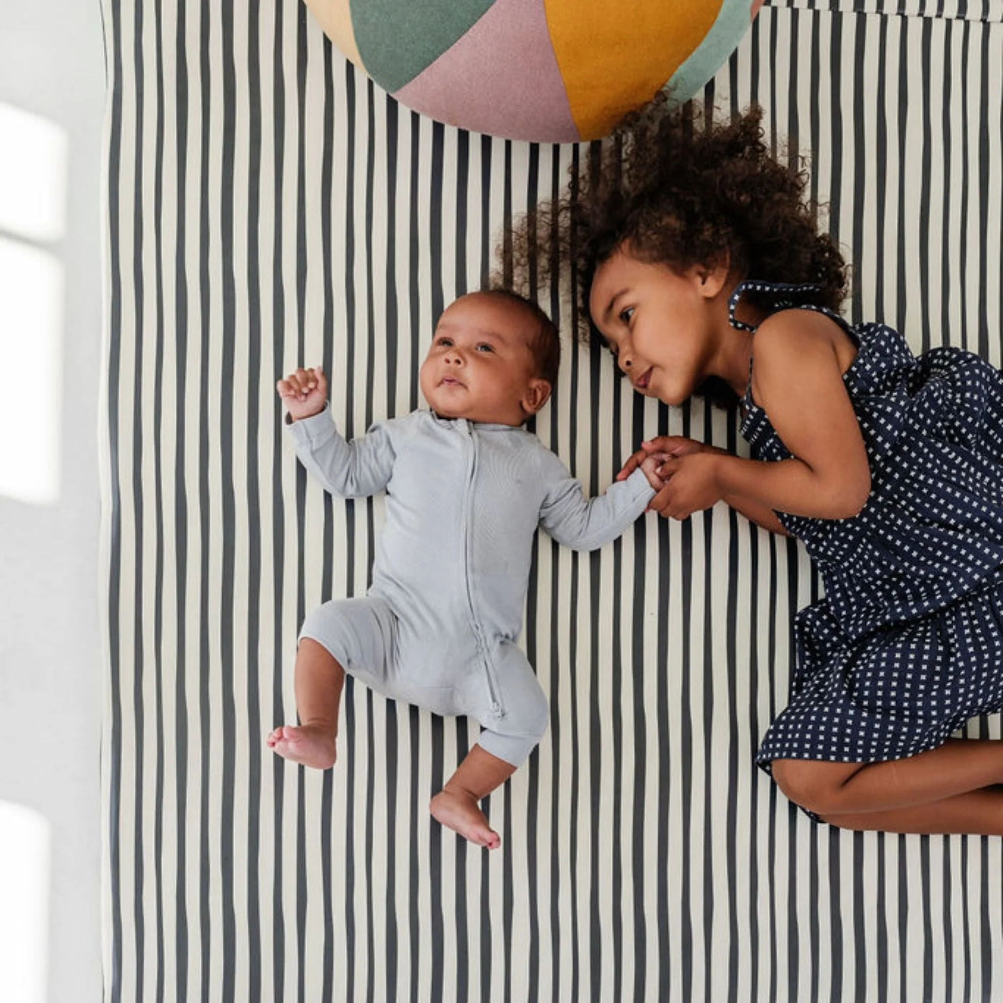Toki Kids Bold Stripe Vegan Leather Mat - Image 5