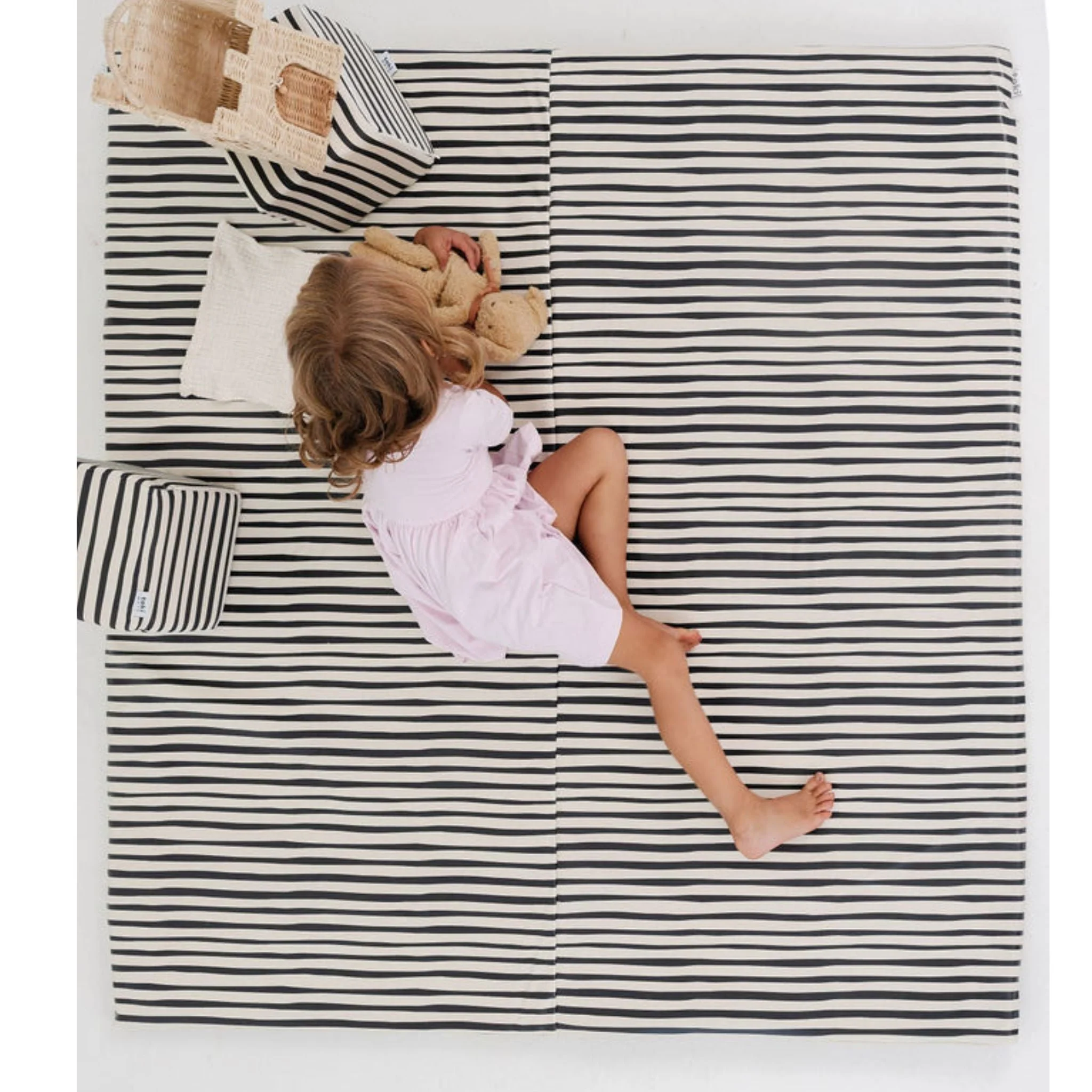 Toki Kids Bold Stripe Vegan Leather Mat - Image 8