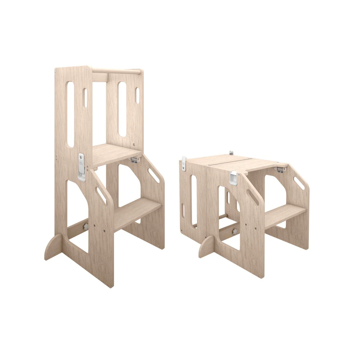 Busy Kids 2-In-1 Kitchen Tower and Kids Art Desk - Image 9