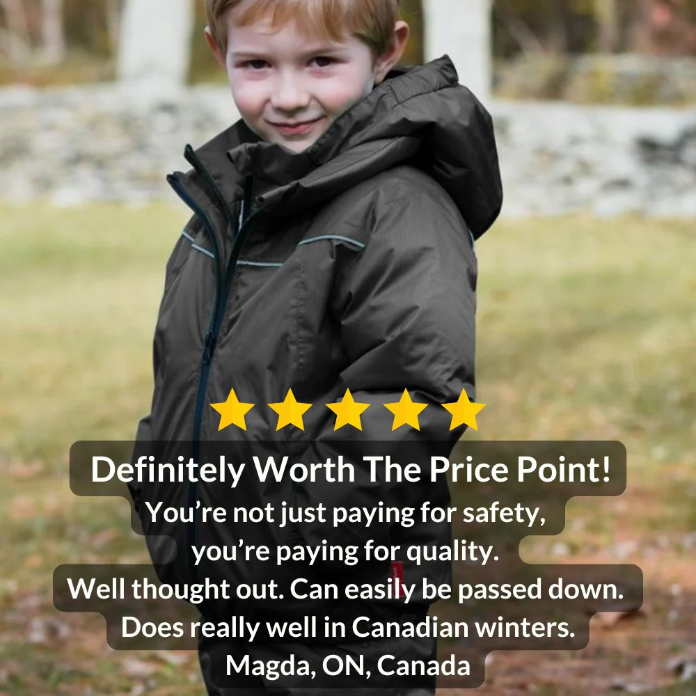 Onekid Car Seat Coat | The Road Coat Arctic - Black - Image 8