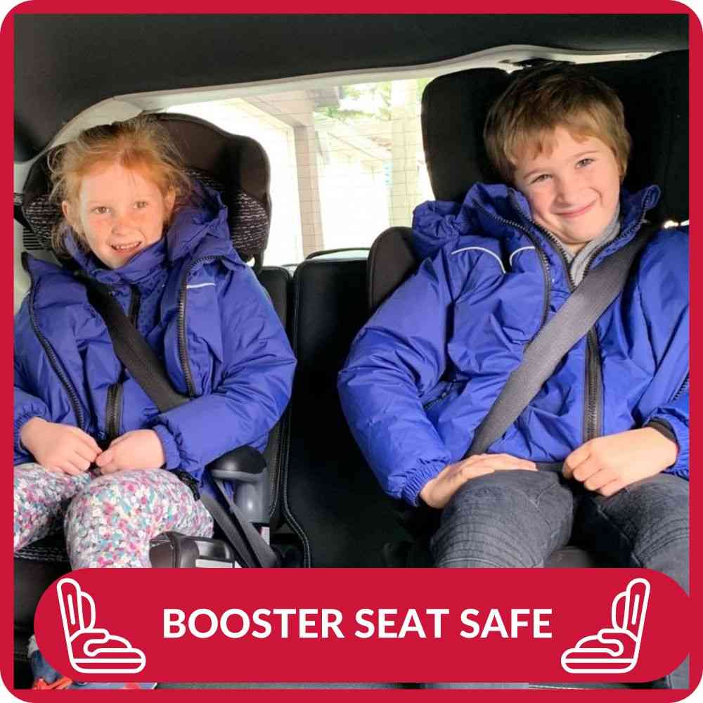 Onekid Car Seat Coat | The Road Coat Arctic - Royal Blue - Image 10