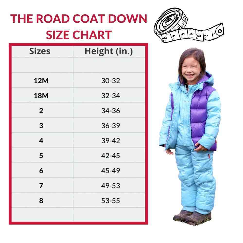 Onekid Car Seat Coat | The Road Coat Down - Aqua/Purple - Image 7