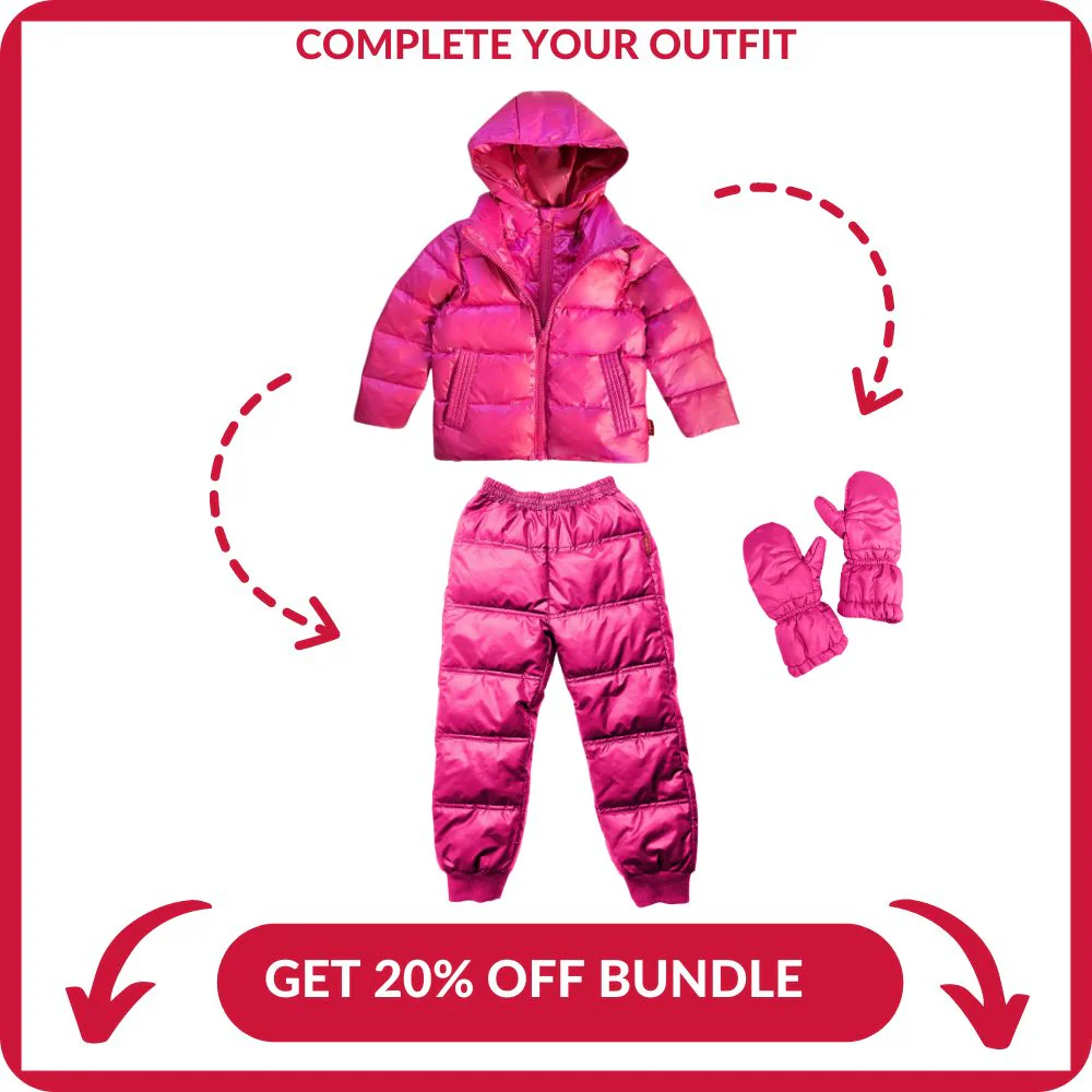 Onekid Car Seat Coat | The Road Coat Down - Fuchsia - Image 9
