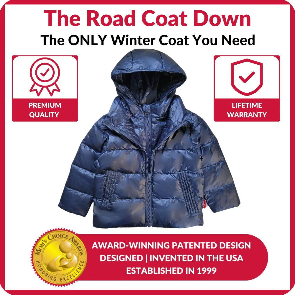 Onekid Car Seat Coat | The Road Coat Down - Navy - Image 6