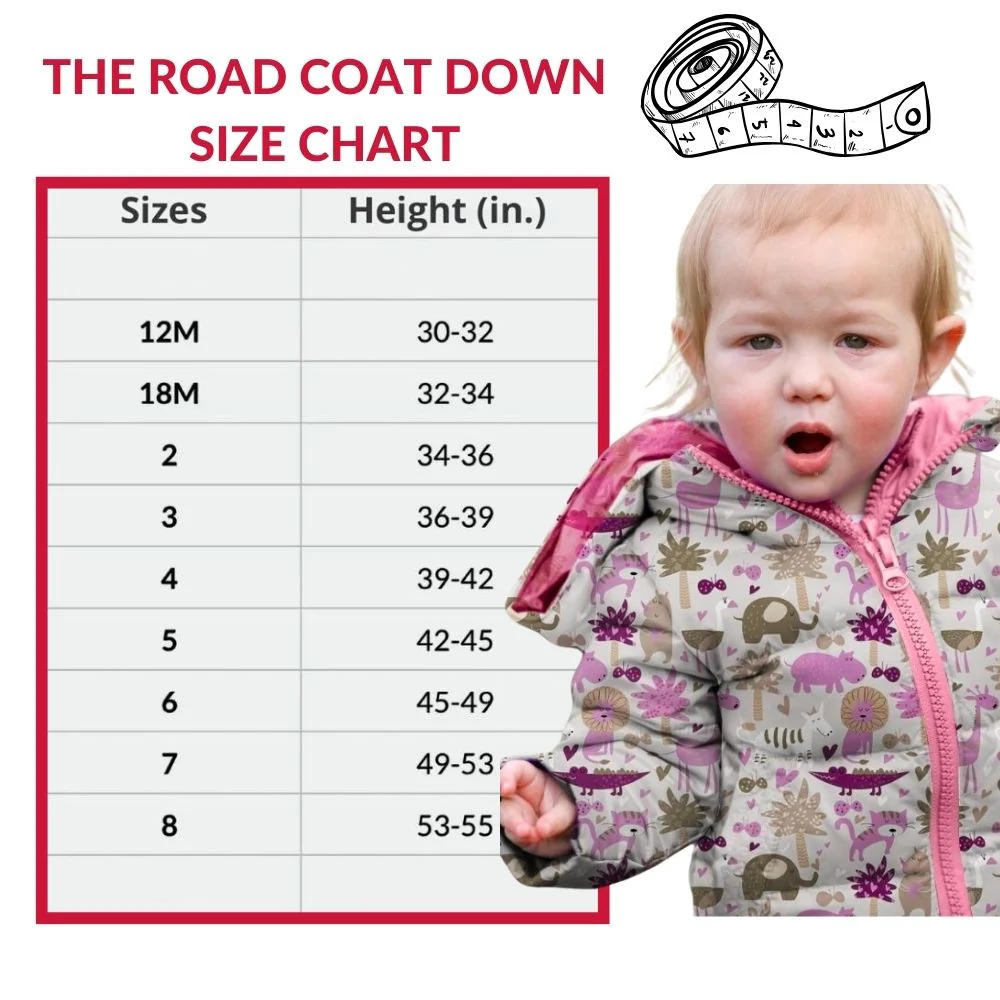 Onekid Car Seat Coat | The Road Coat Down - Safari Print - Image 7
