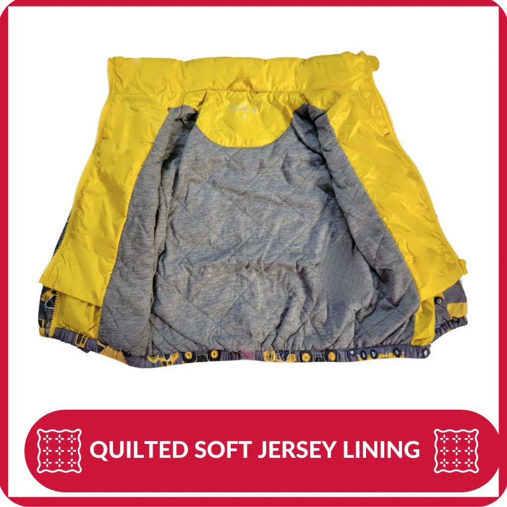 Onekid Car Seat Coat | The Road Coat Transition - Construction Print - Image 7