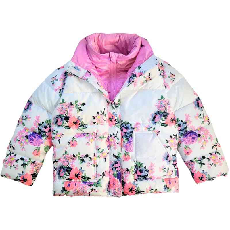 Onekid Car Seat Coat | The Road Coat Vegan - Floral Print