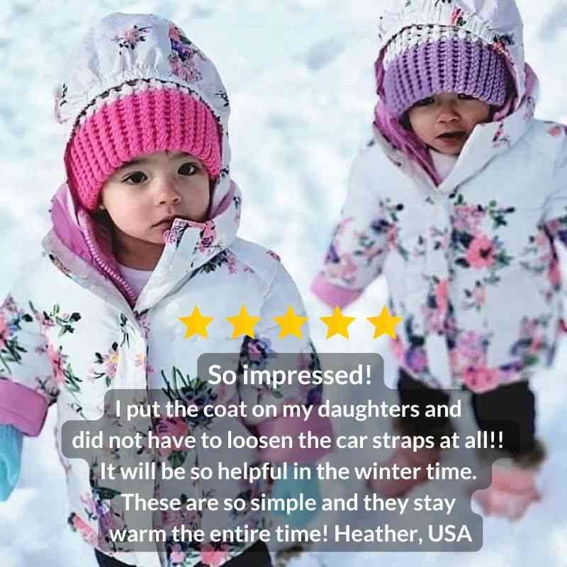 Onekid Car Seat Coat | The Road Coat Vegan - Floral Print - Image 8