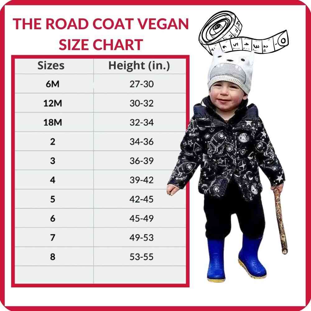 Onekid Car Seat Coat | The Road Coat Vegan - Rocketship Print - Image 7
