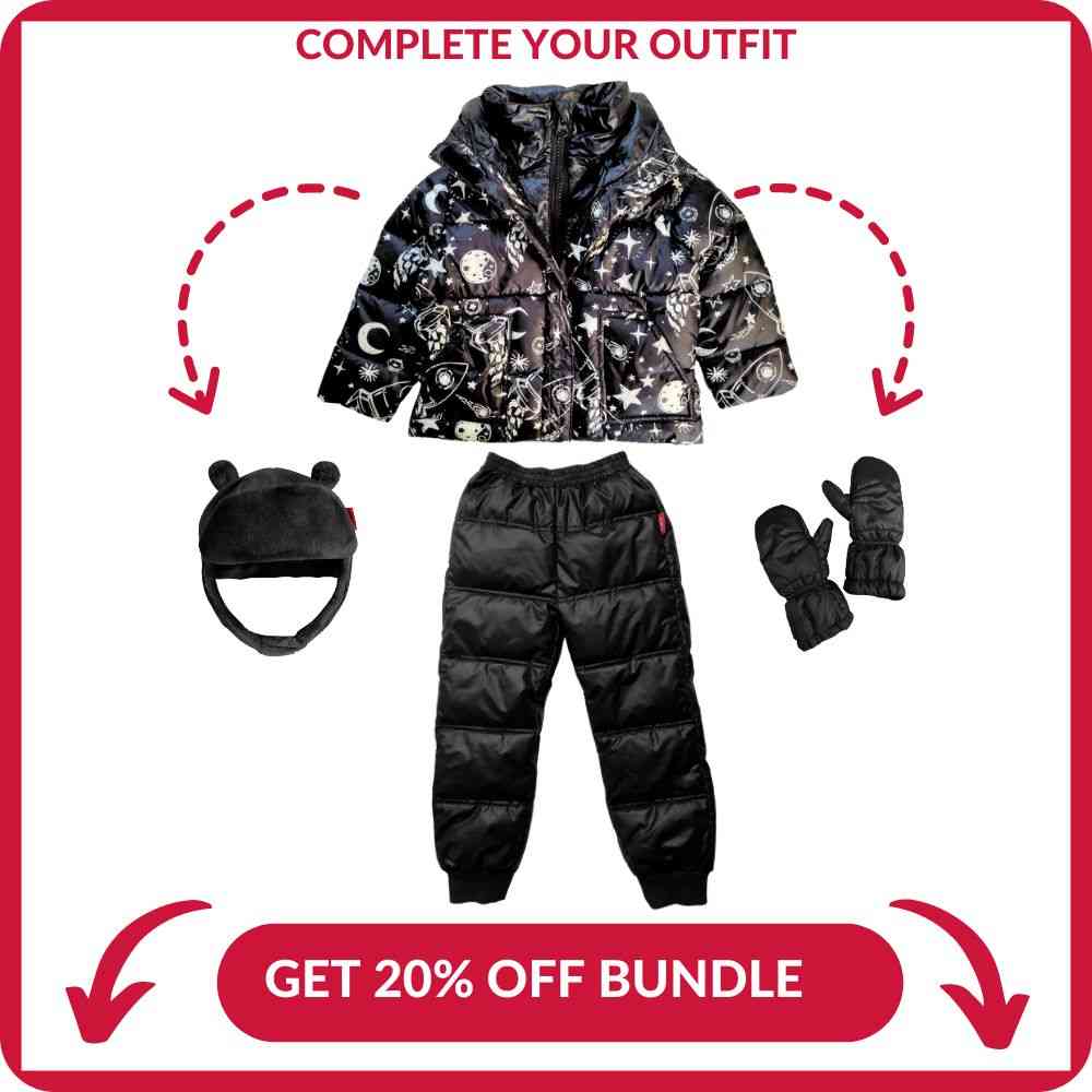 Onekid Car Seat Coat | The Road Coat Vegan - Rocketship Print - Image 9