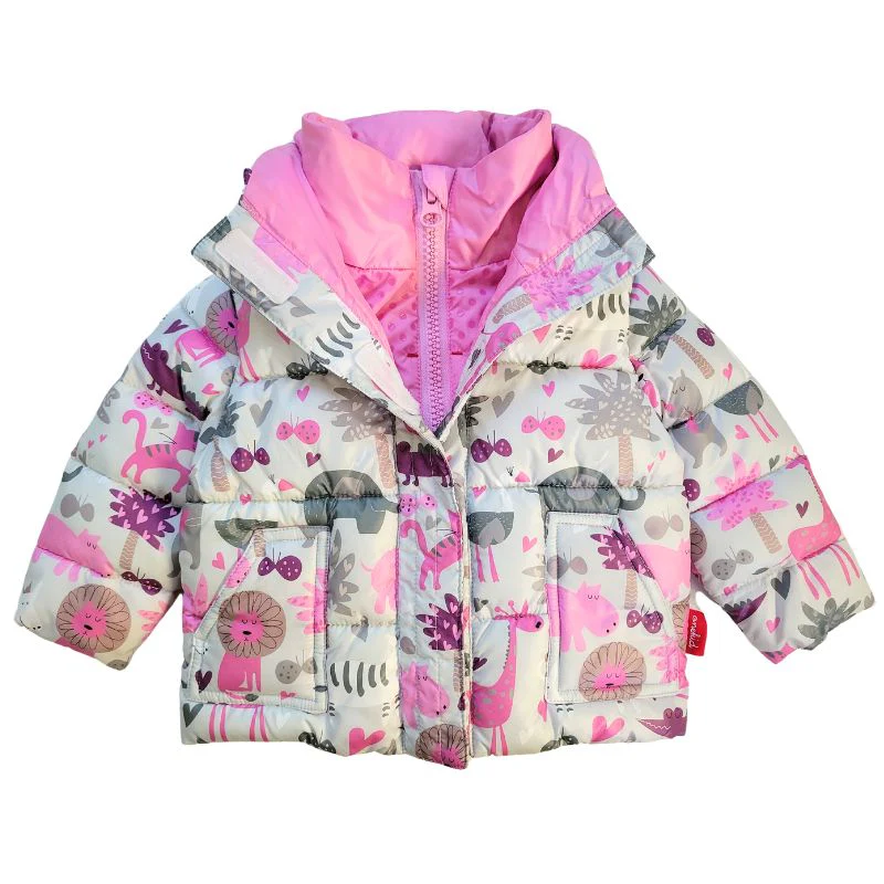 Onekid Car Seat Coat | The Road Coat Vegan - Safari Print