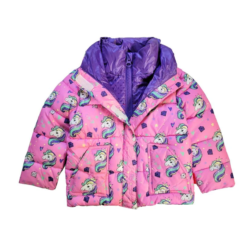 Onekid Car Seat Coat | The Road Coat Vegan - Unicorn Print